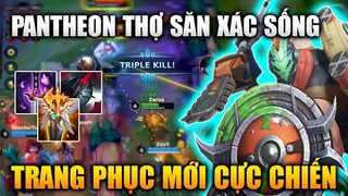 [LMHT Tốc Chiến] Review Pantheon Thợ Săn Xác Sống Skin Mới Cực Chiến Trong Liên Minh Tốc Chiến