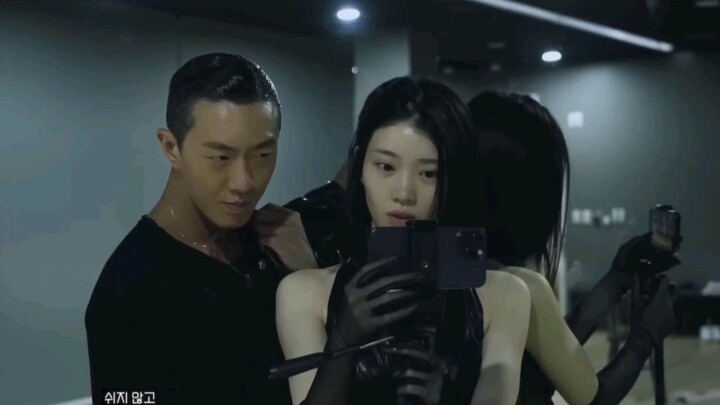 【沈小婷】素颜好美！凌晨两点的偶运会体育舞蹈练习室