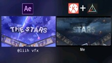 Remake AMV Rewrite the star @liihvfx | Kinemaster+prisma3d vs after efek | Kimi no nawa