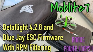 Moblite 7 Betaflight 4.2.8 + Blue Jay ESC Firmware with RPM Filtering