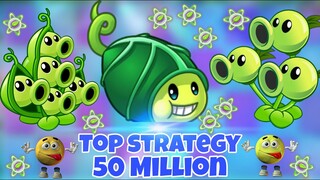 Top chiến thuật cao điểm nhất Arena! Plants nào được 50 triệu - MK kids - plants vs Zombies 2 - pvz2