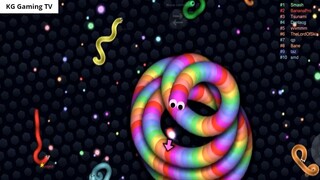 Slither.io A.I. 100,000+ Score Epic Slitherio Gameplay #67 12