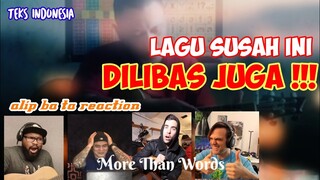 Astaga !!! Lagu Susah Ini Dilibas Juga | Alip Ba Ta Reaction | Teks Indonesia