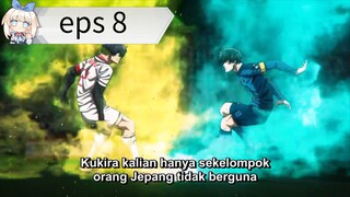 Blue lock eps 8 season 2 subtitle Indonesia