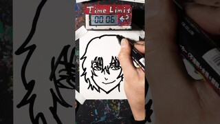 How to Draw DAZAI in 30 Seconds
