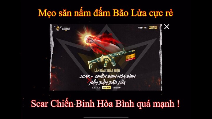 Mẹo săn Scar Chiến Binh Hòa Bình + Nấm đấm Bão Lửa giá " Rẻ " 🥰 Skin Scar mạnh nhất game? 👽