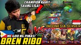 BREN RIBO NANG DUROG SA INDONESIA SERVER! ~ MOBILE LEGENDS PH