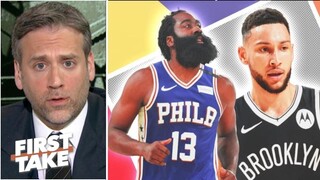 Max shocked Ben Simmons is the best player to watch in 2nd half instead of Harden