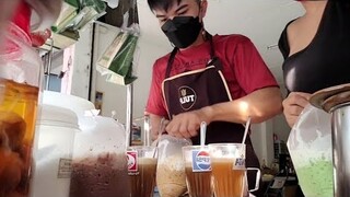 อยากกินสดๆ ต้องมาค่ะ!ชงกันยาวไป เขาเน้นชง |โบว์ กาแฟโบราณ|