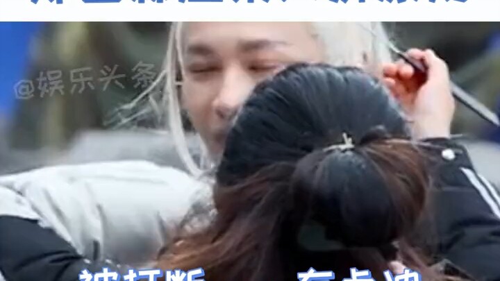 #Chang Yue Jin Ming Hmm… nada bicaranya agak kasar! Ngomong seenaknya sama aktor senior! Lagi syutin