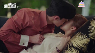 [K-Drama] "What's Wrong with Secretary Kim" kissing scene cut