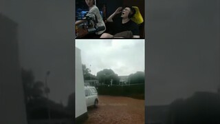 Kaget liat setan ❌ kaget sma bini ✅ #bennymoza #reaction #shorts