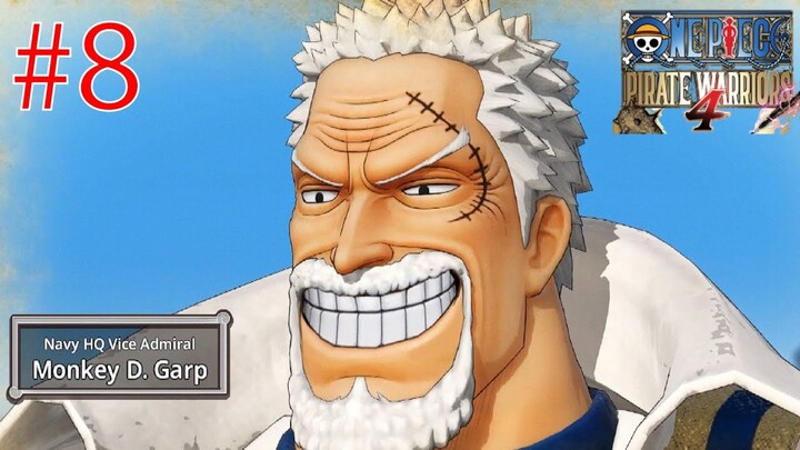 One Piece PIrate Warrior 4 Gameplay Indonesia : Garp..!! (8)