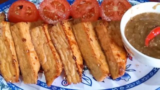 CÁCH LÀM MÓN CHAY ĐƠN GIẢN. ĐẬU HỦ CHIÊN CHẤM MẮM RUỐC CHAY