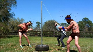 Steve-O punches a hive! | Jackass 3D | CLIP