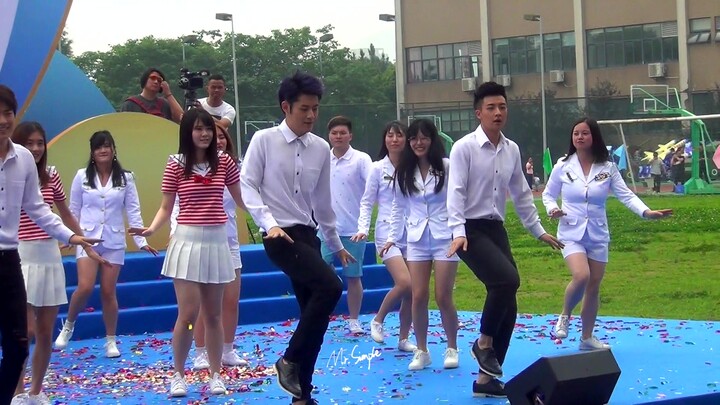 【彭楚粤】【X玖】广场舞神曲咚吧啦