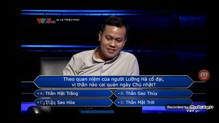 Ai là triệu phú ngày 14/9/2021 - Phần chơi của Lương Văn Tuân