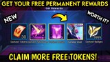 FREE DRAW! GET YOUR RECALL/ELIMINATION/SKIN USING TOKENS | ALPHA NEW SKIN THE DARKEST EVENT!! - MLBB