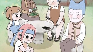 [Bai Yang and Juzi] When we were little, we were beaten three times a day, and we were fine after th