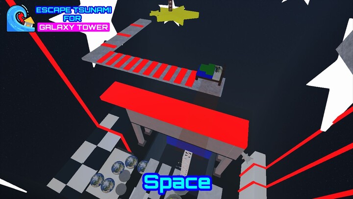 [ROBLOX] Escape Tsunami for Galaxy Tower - Space