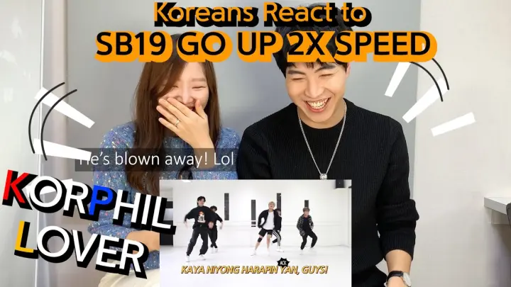 SB19 - GO UP 2X Dance Practice Reaction ï½œ Korean reaction