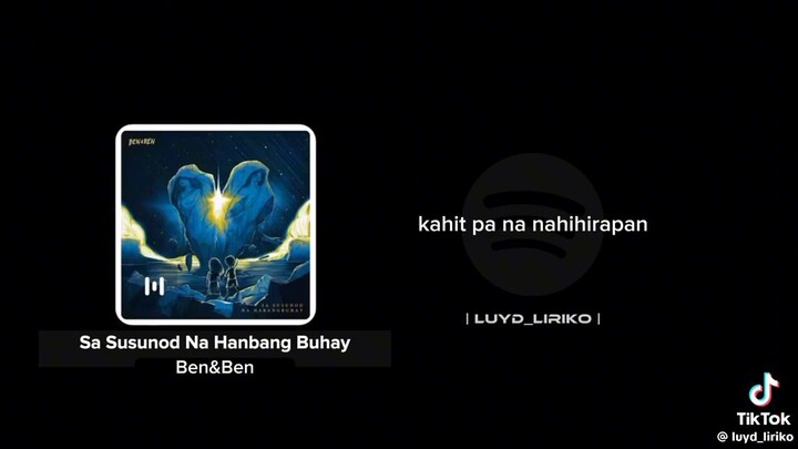 sa susunod na habang buhay