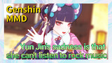 [Genshin MMD] Yun Jin's sadness is that she can't listen to rock music