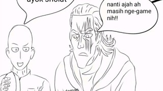sholat kok masih nanti