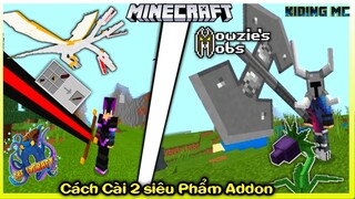 Cách Cài Addon Crazy Craft Và Mowzie's Mob Giống Pc 95% Cực Hay Cho mcpe 1.16 | KIDING MC