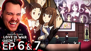 New Member Joins The Council? | Kaguya-Sama Love is War Season 2 Episode 6 and 7 REACTION