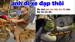 Tội nghiệp bác không có xe máy phải đi xe đạp - Top comment hài bá đạo FB.