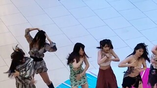 7.2 Tianjin random dance more&more-twice road show overhead direct shot cover dance physical explosi