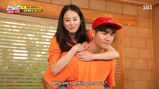 Running Man 417 - Actress Lee Joo-Yeon pairs up with Kim Jongkook & proves to be quite an oddball