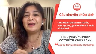 Chị Phương chữa lành bệnh mất ngủ, hen suyễn, trào ngược, gan nhiễm mỡ, máu nhiễm mỡ fb