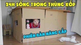 Thử Thách 24h Sống Trong Thùng Xốp Nâng Cấp 🏠