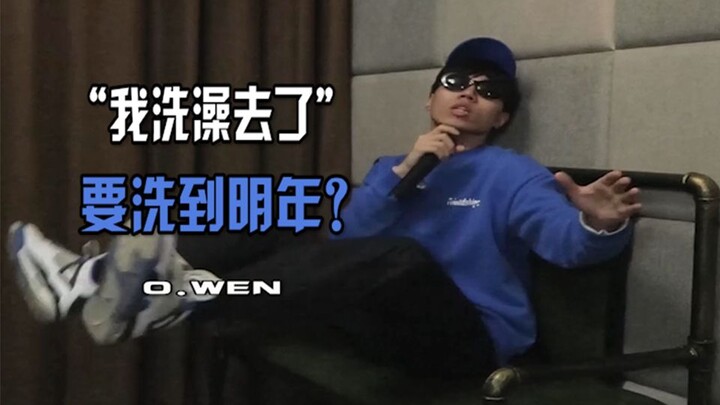 Hope you can meet someone who’ll wash up with you next year...