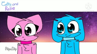 any closer meme [roblox adopt me] {pink cat and blue dog}