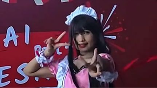 [V-kun Cam] Nurfi Rahma - Koi no Hime Hime Pettanko (ラブ★ヒメ - 恋のヒメヒメぺったんこ) Yowamushi Pedal