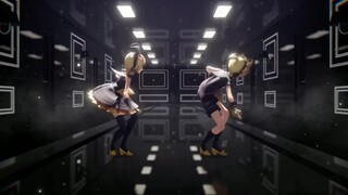 แอนิเมชั่น|Kagamine Rin y Len|มาเต้นด้วยกันเถอะ