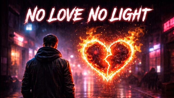 No Love No Light 💔 (Audio) | Emotional Trap-Pop Song | Heartbreak & Moving On - 7zMusic