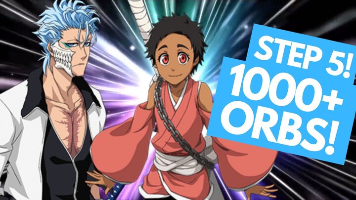 GOING TO STEP 5 FOR GRIMMJOW OR HIKONE! | Bleach Brave Souls CFYOW Summons