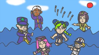 Tóm tắt "JOJO 6" trong 60 giây "Stone Ocean"