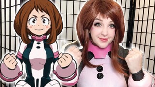 My Hero Academia Ochako Cosplay Makeup Tutorial