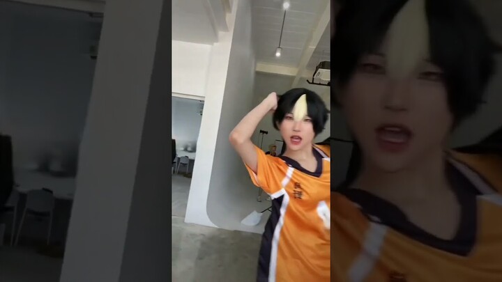 Ignoring this song 😂 #haikyuu #cosplay