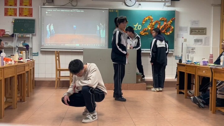 Have you ever seen someone challenge the entire fashion track in a classroom?