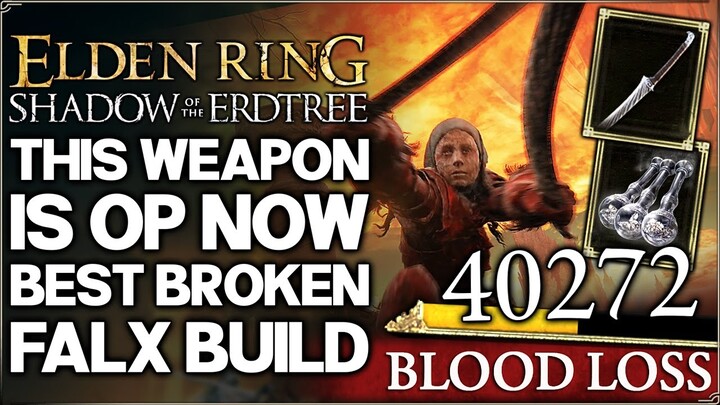 Shadow of the Erdtree - This Weapon = BROKEN Now - Best IMMORTAL Bleed Build Guide - Elden Ring DLC!