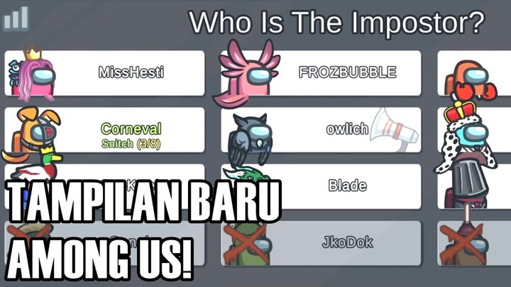 TAMPILAN BARU JADI LEBIH KEREN NIH! - Among Us Indonesia