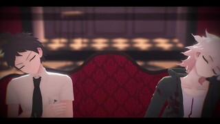 【弹丸/MMD】狛枝&日向：痛苦可是没办法分开的哦