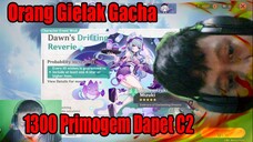 Orang Gielak Gacha 1300 Primogem Dapet C2
