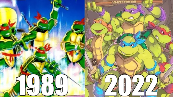 Evolution of Teenage Mutant Ninja Turtles Games [1989-2022]
